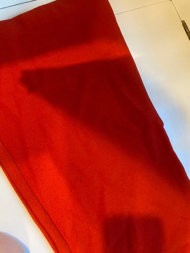 C/MEO COLLECTIVE Red High Waisted Flare Pants - Image 6