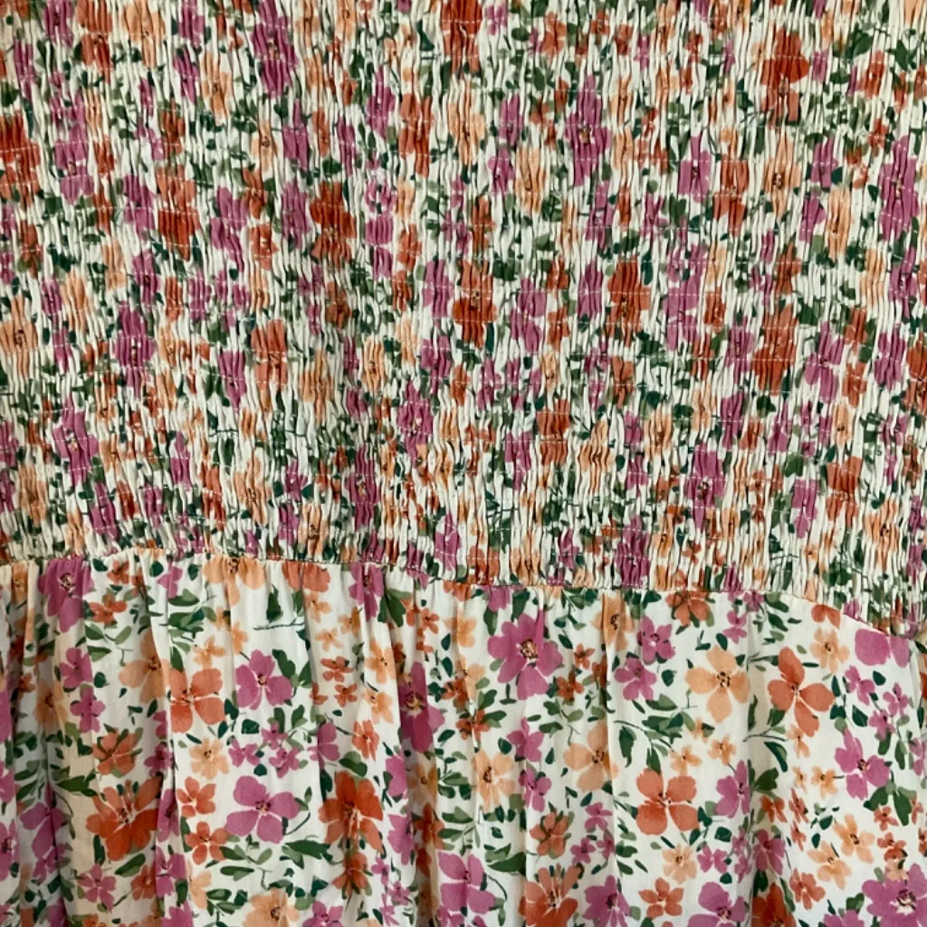 Lost + Wander Floral Midi Dress - Multicolor - Image 2