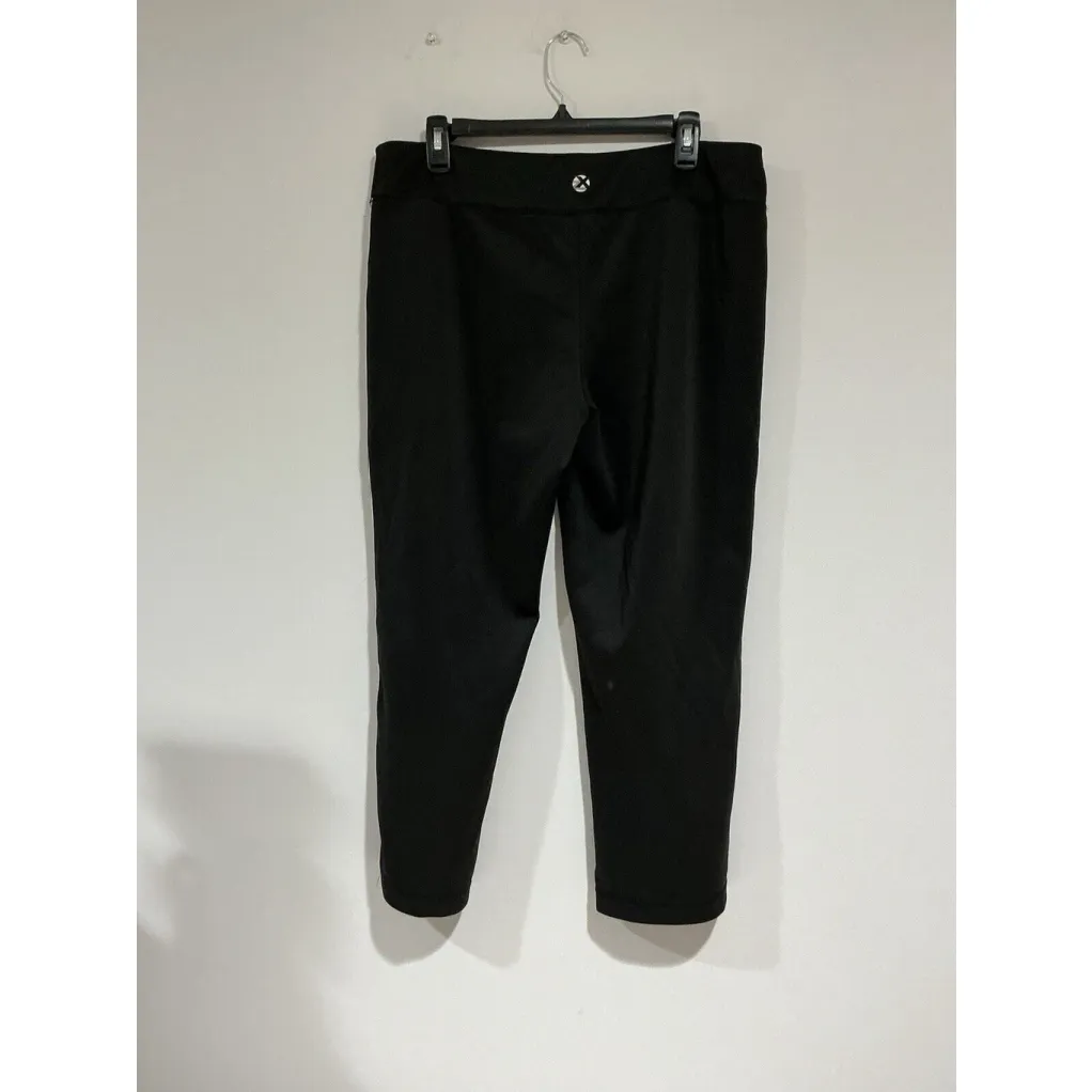 Woman’s Zeroxposur Black Large Capri Wide Leg - Image 3