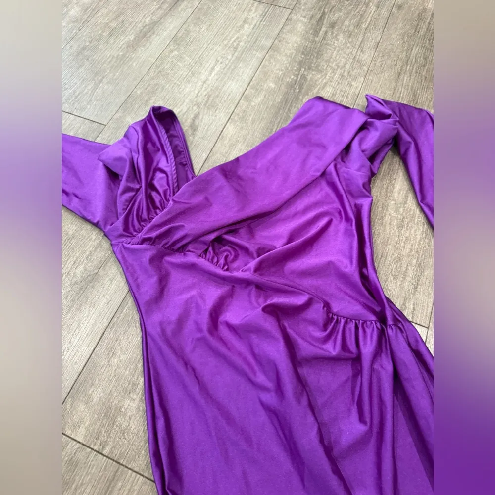 BOUTIQUE purple one shoulder long dress ✨ Size L - Image 11