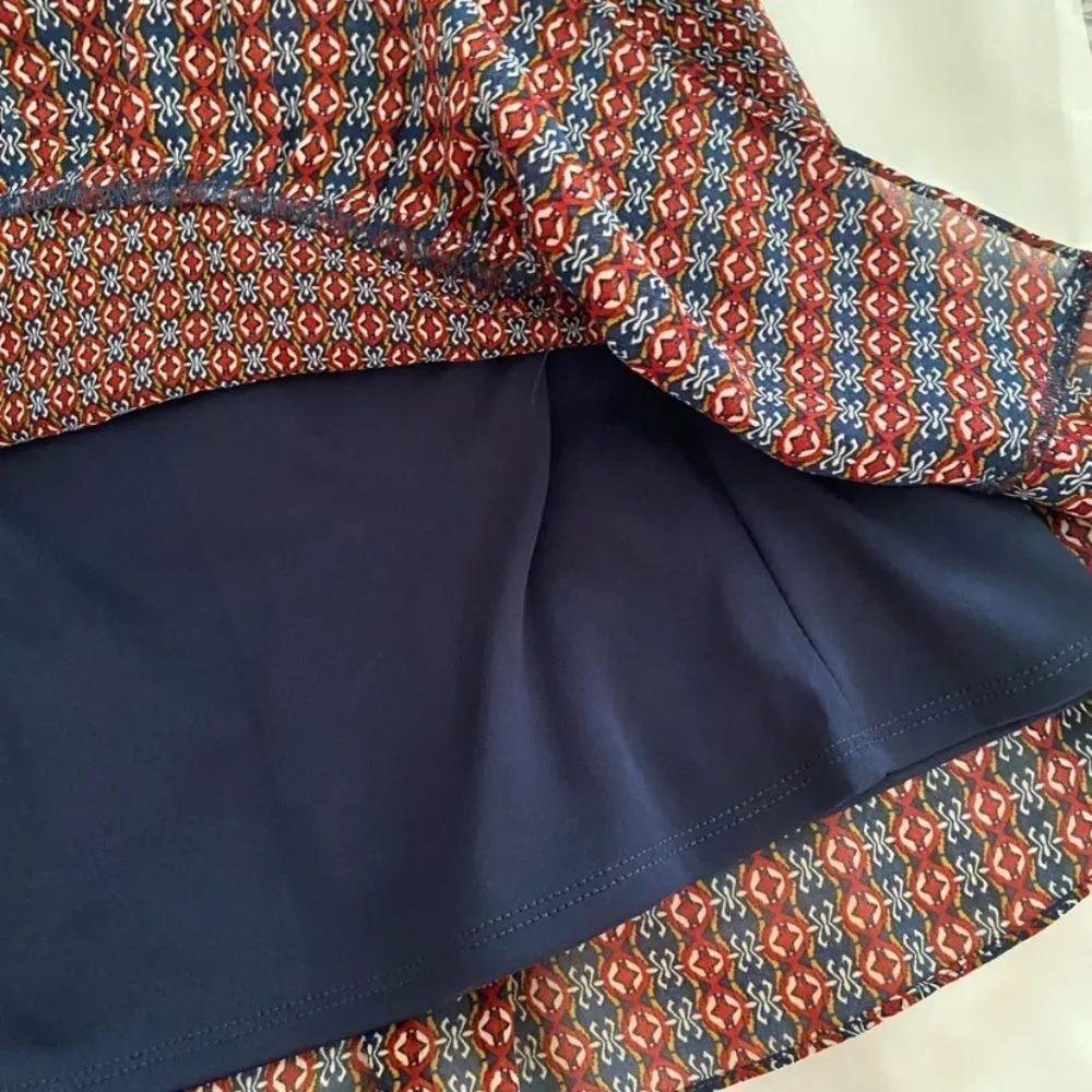 Copper key ruffle pull on skirt M - Image 3