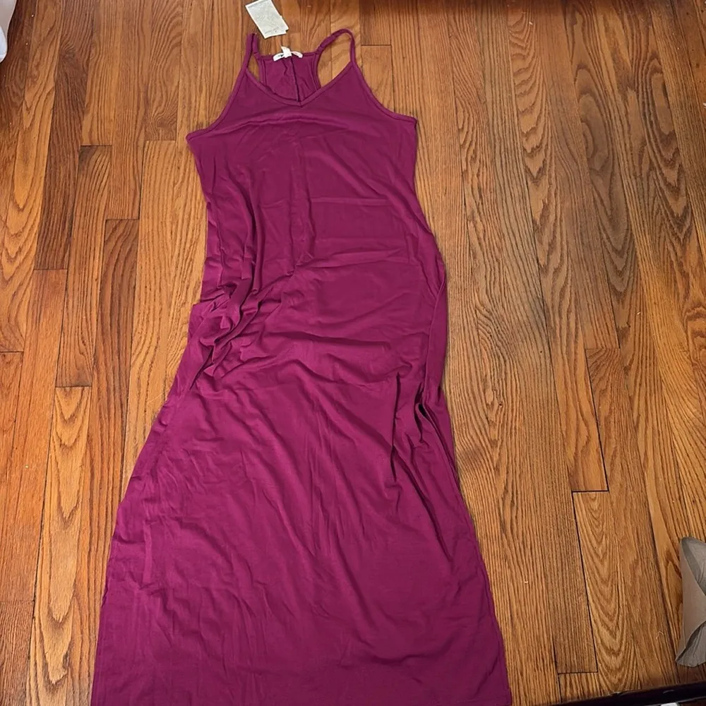 MIKEN Racerback Maxi Length Swim Cover Up Purple Juniors‎ Medium NWT Size undefined - Image 2