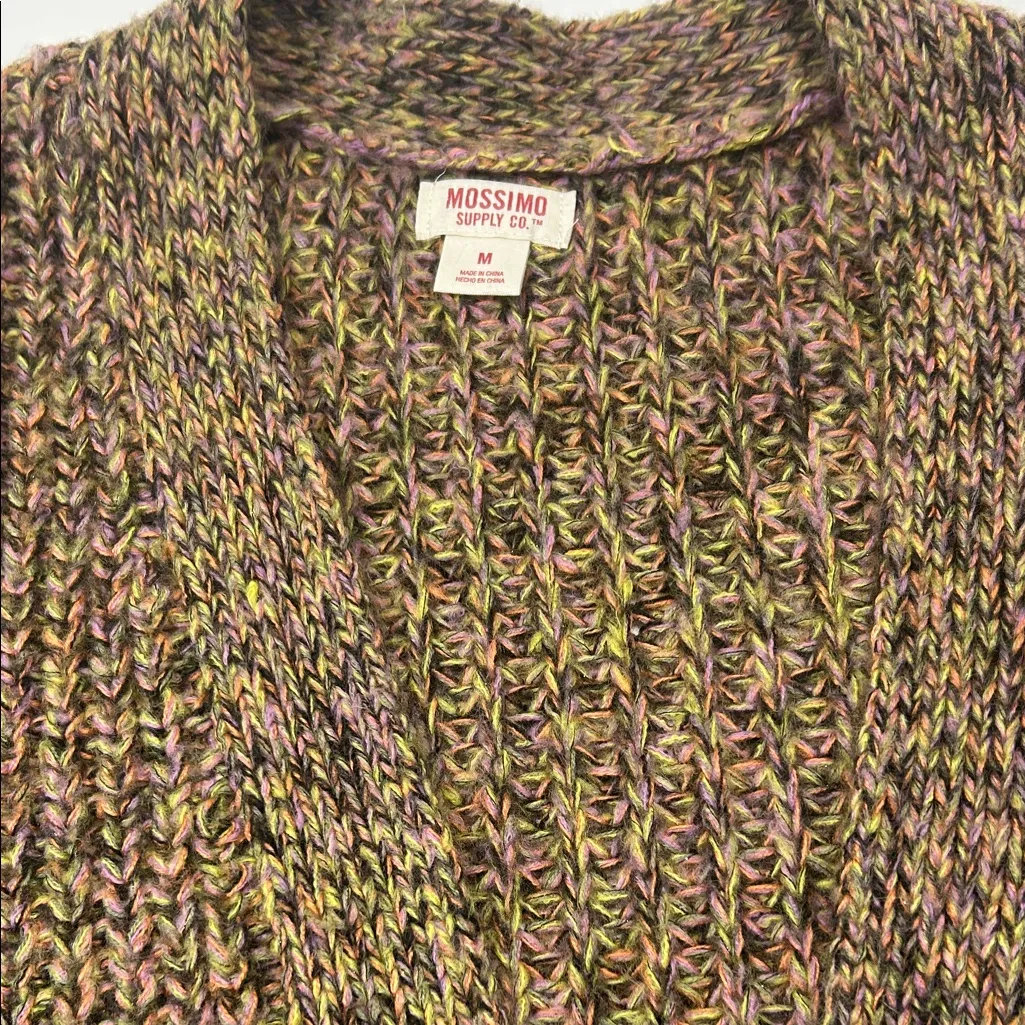 Mossimo Supply Co. Brown and Pink Cardigan Size M - Image 12