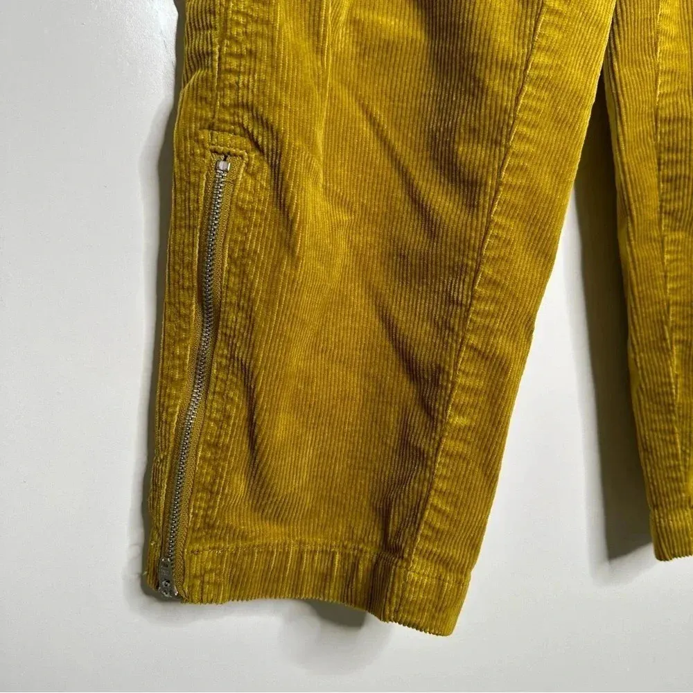 Pilcro Anthropologie Slim Corduroy Cargo Zip Ankle Trousers Pants Size 31 - Image 9