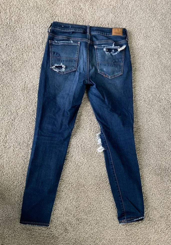 American Eagle Outfitters Ripped Jeggings - Image 2