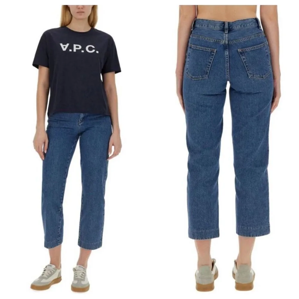 A.P.C. JEAN NEW SAILOR Jeans Size 26 Blue - Image 2