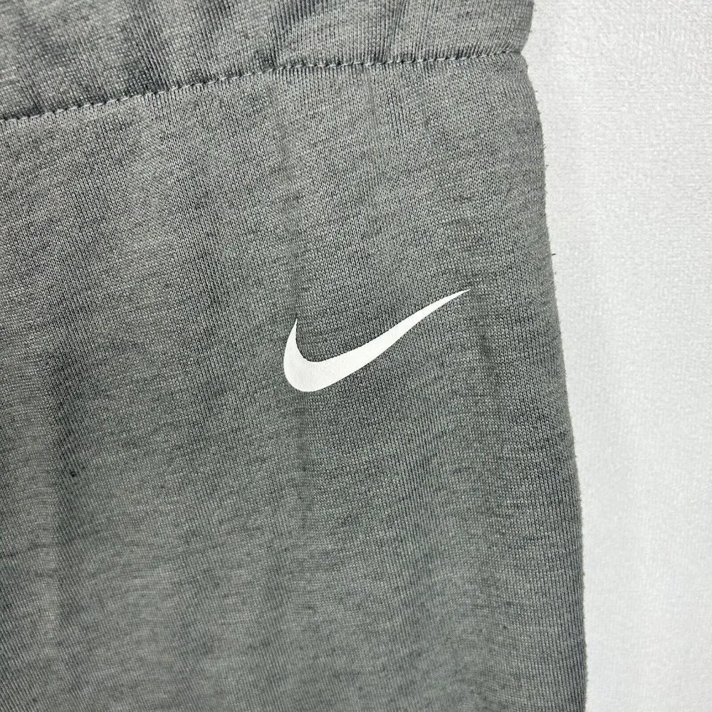 Nike Jogger Pants Gray Dri-Fit Zip Ankle Tapered Athleisure Sz M (30x28.5) - Image 7