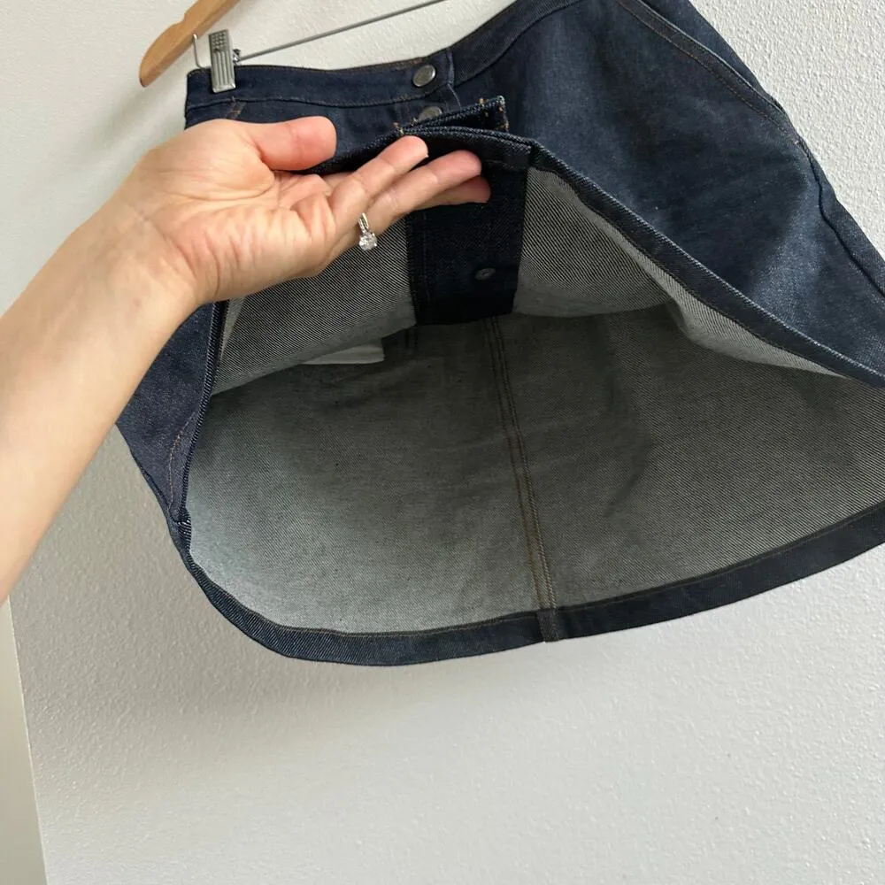 A.P.C. Paula denim miniskirt size 36 Blue - Image 3