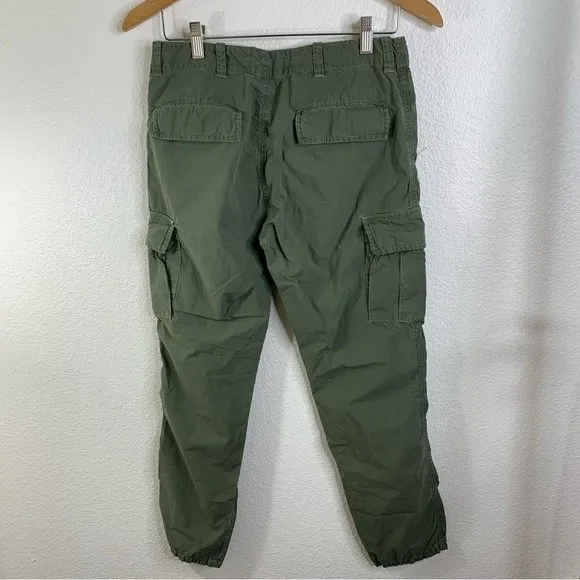 Nili Lotan Carpenter Cargo French‎ Military Pants Campo Army Green Size 2 - Image 7