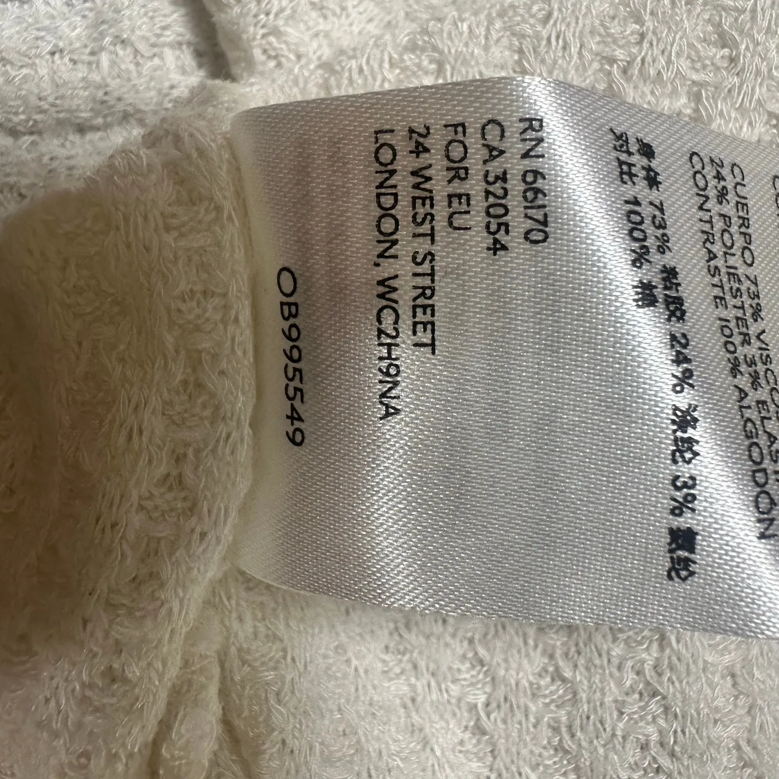 Free People Balloon Sleeve Thermal V Neck Top - Image 4