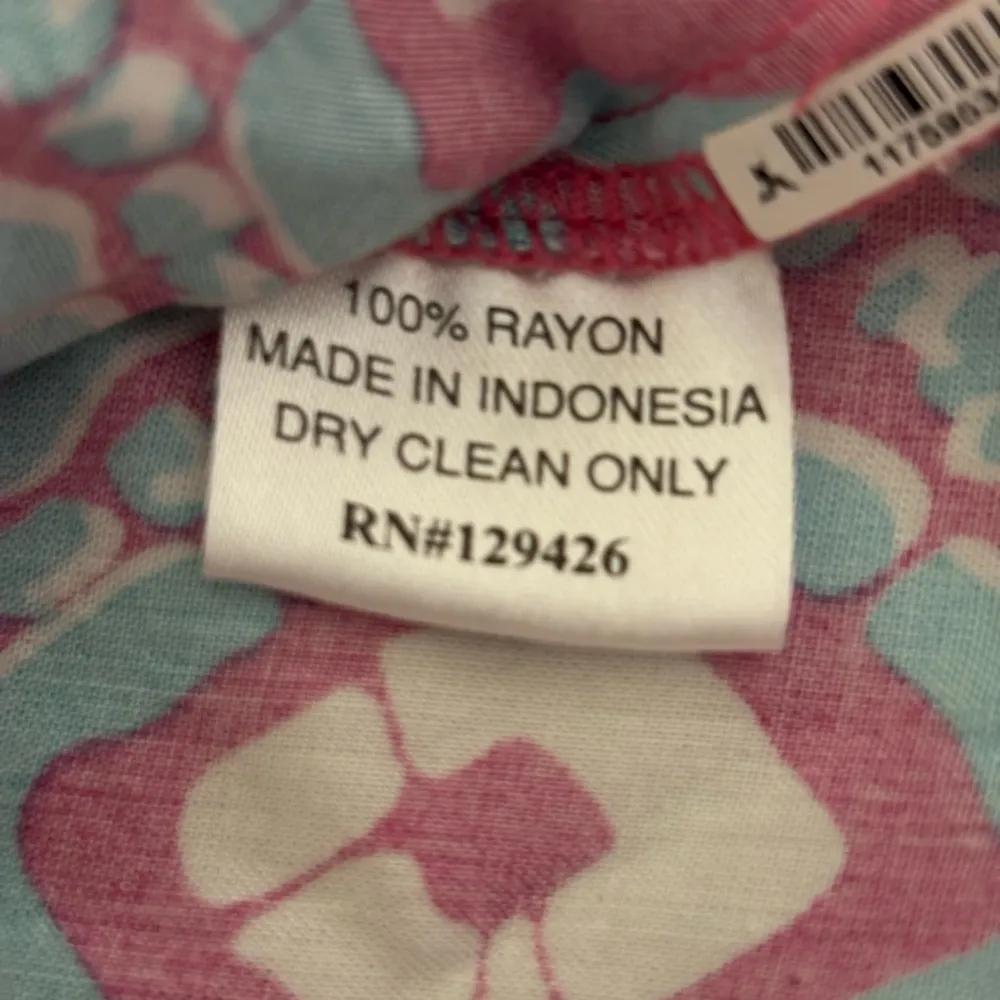 Escapada Pink and Blue Blouse Vibrant Top - Image 3