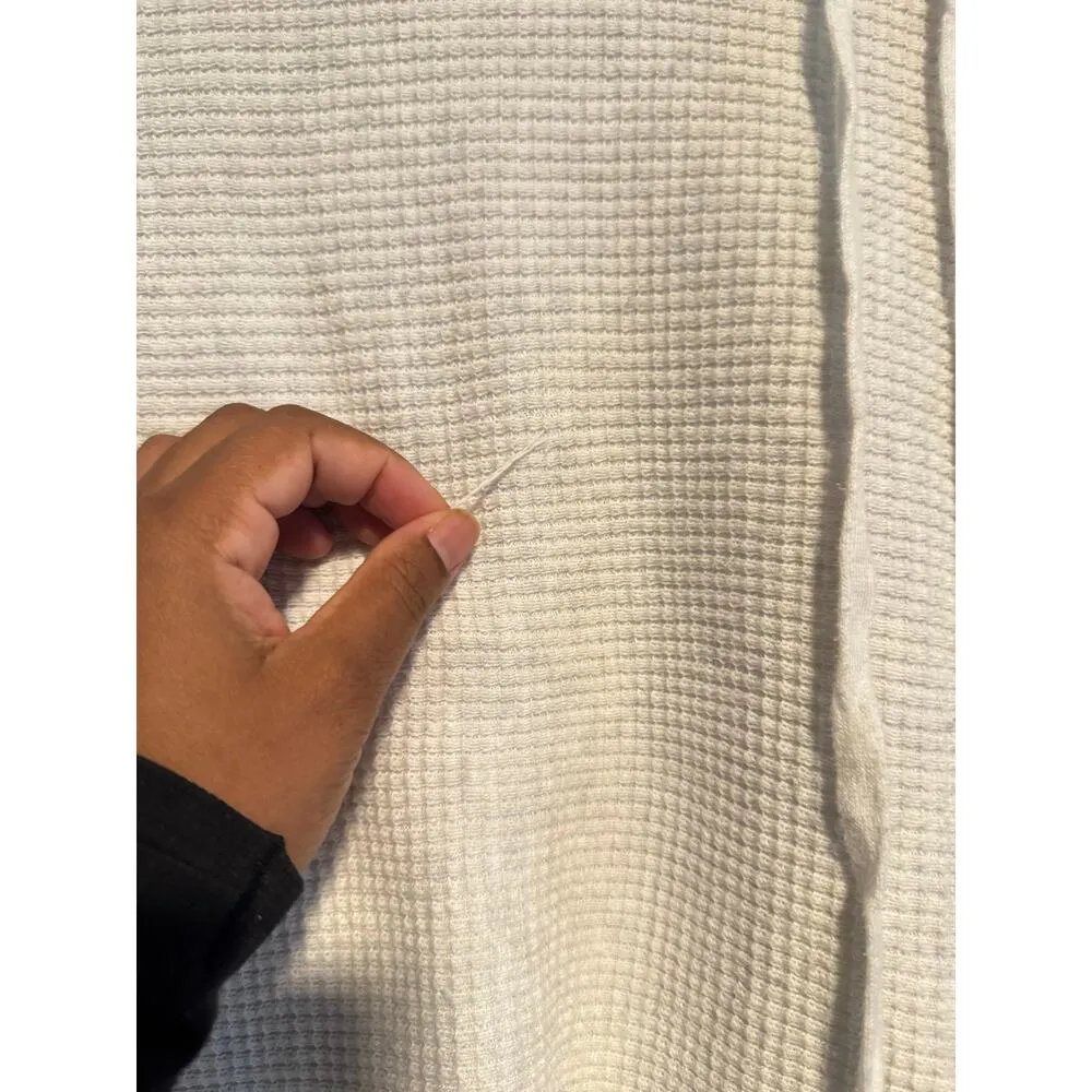 Cynthia Rowley Active White Turtleneck Lightweight Sweater SIZE M - Image 3