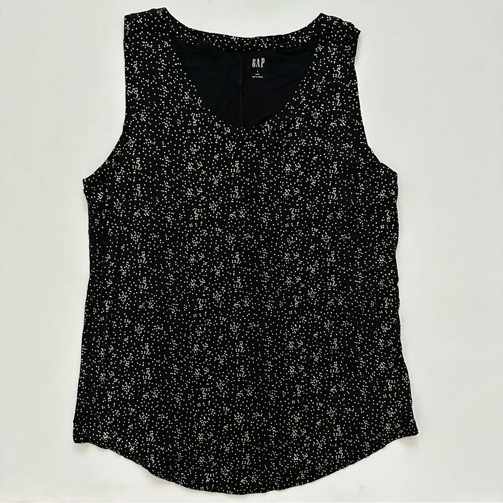 Gap Black Sleeveless Top Size L Women - Image 16