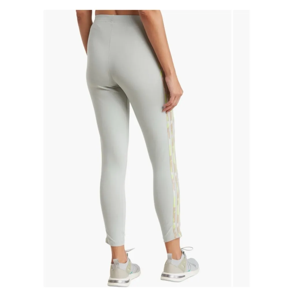 NWT adidas Sportswear 3- Stripes Leggings In Wonder Silver - Image 2