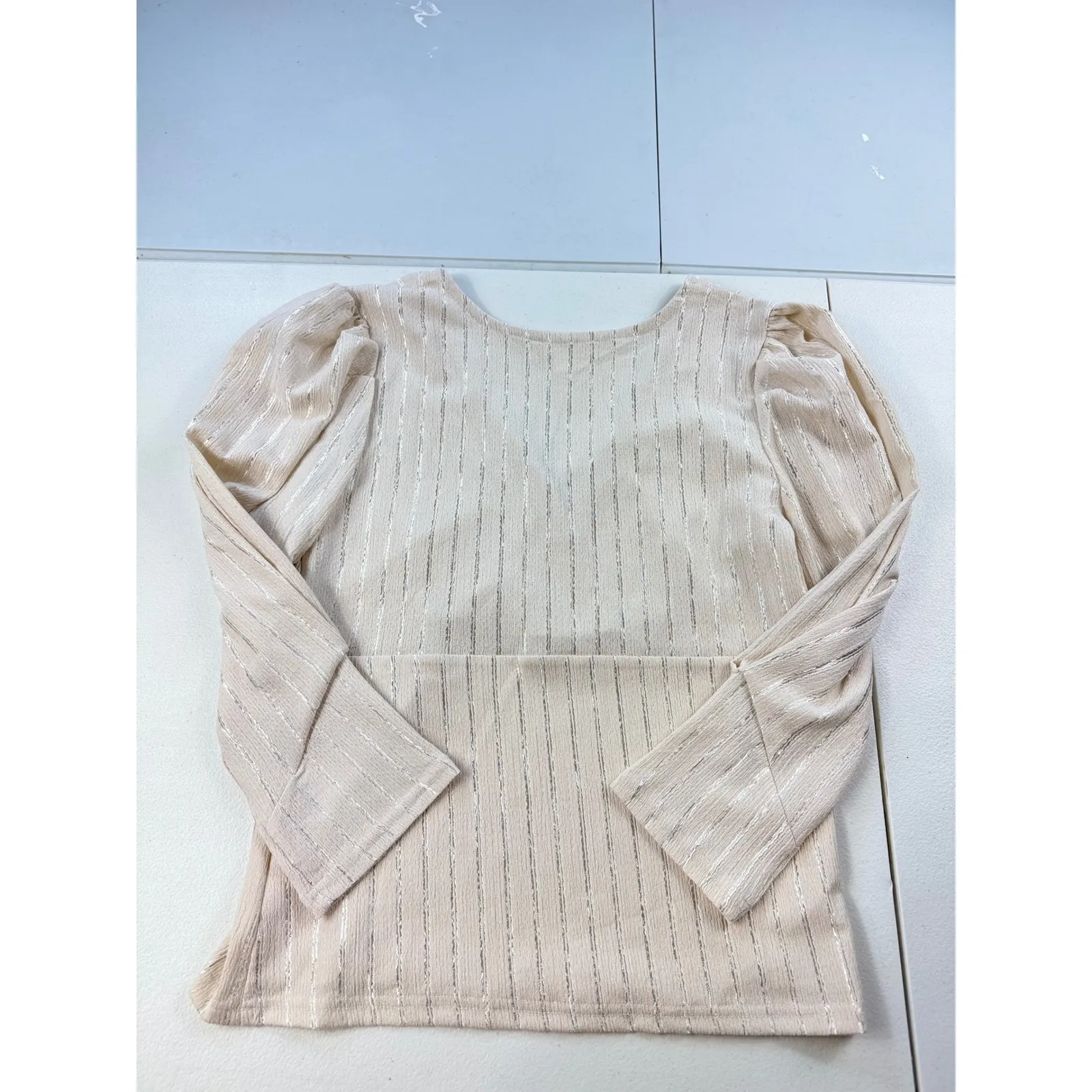 MINE Women's Size L Blouse Top‎ V - Image 8