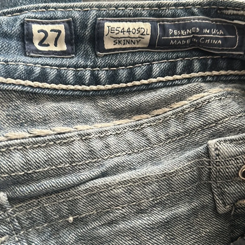 Miss Me Women's Sequins Skinny Jeans Size-27 - Image 5