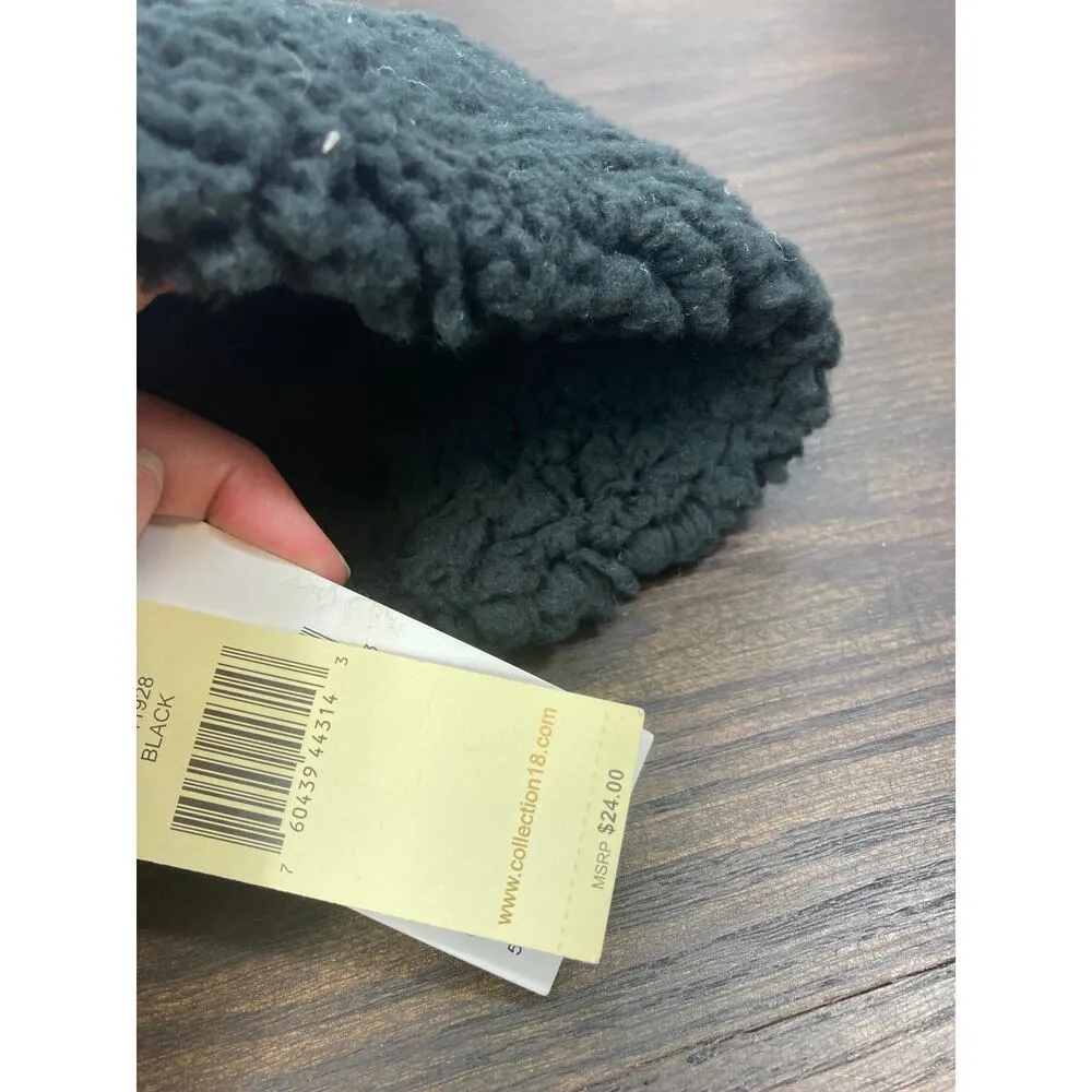 NWT Collection 18 fuzzy beanie hat - Image 2