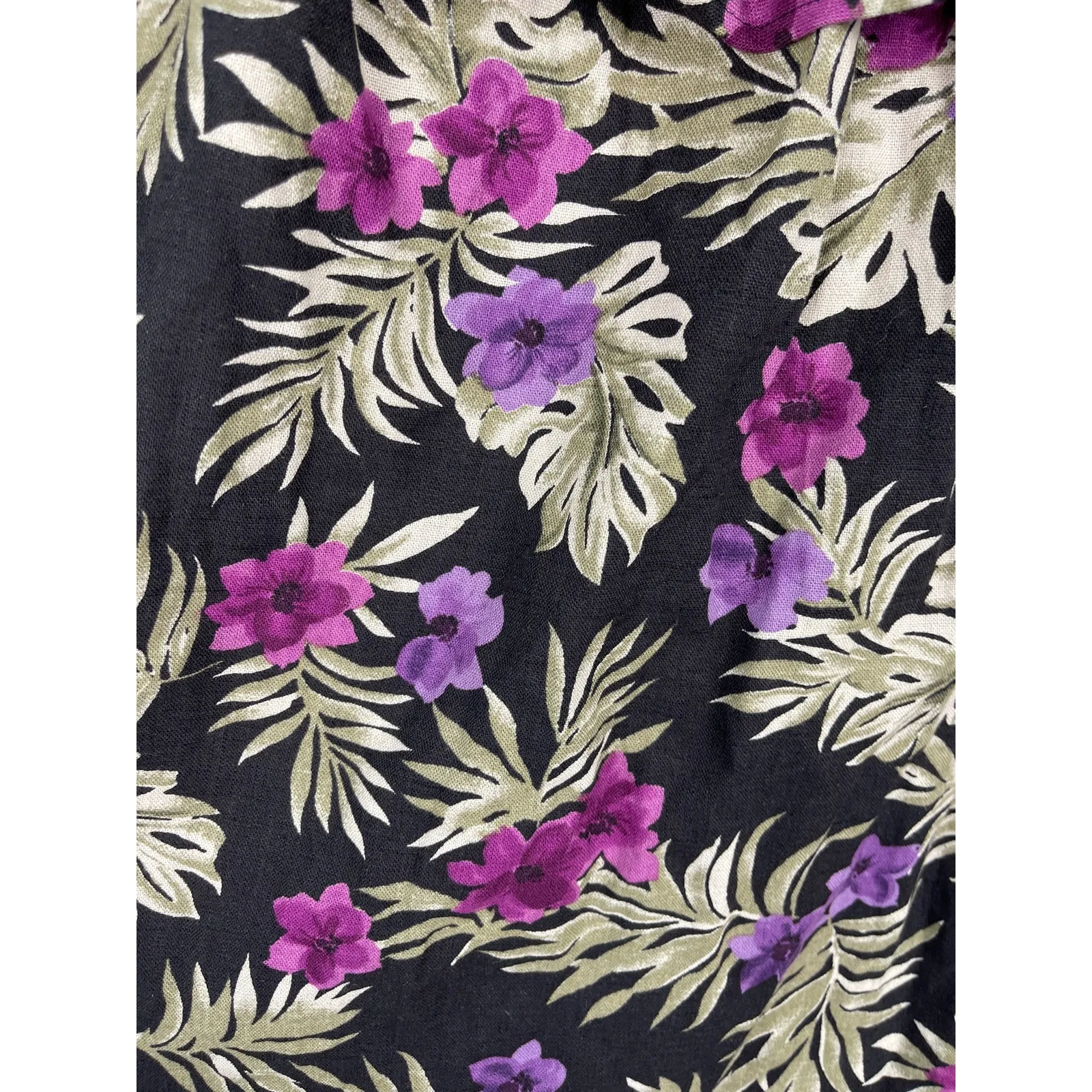 Reformation Off-The-Shoulder Nashville Linen‎ Dress in Lanai Tropical Size Small - Image 6