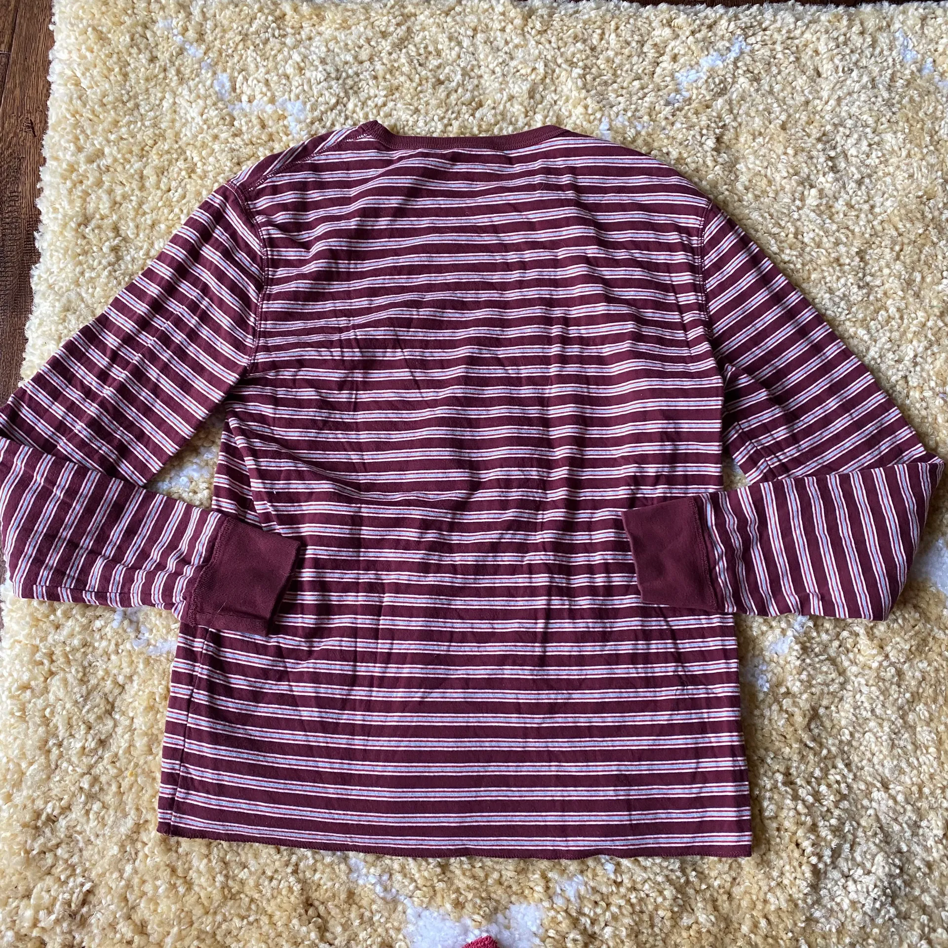 Doubledown Crewneck Tee in Naylor Stripe  - Image 5