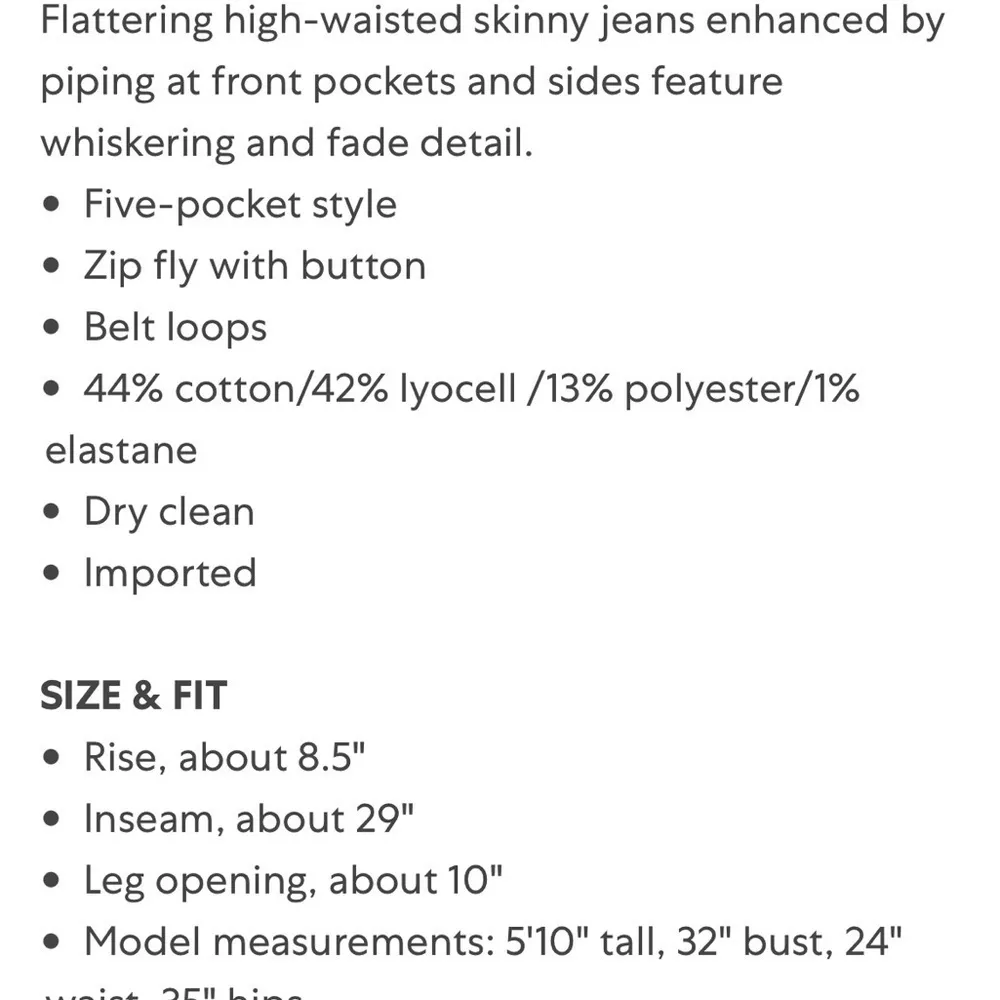 Frame Denim Le One High Rise Skinny Jeans SS Piping Size 25 New with tags! - Image 14