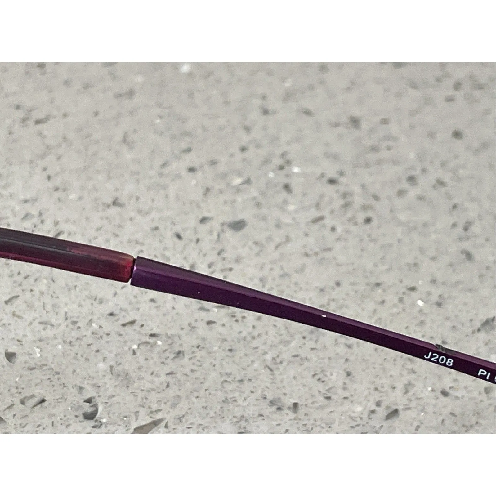 Originale JONES NEW YORK J208 Eyeglasses Frames ONLY  PLUM 48-16-135 - Image 10