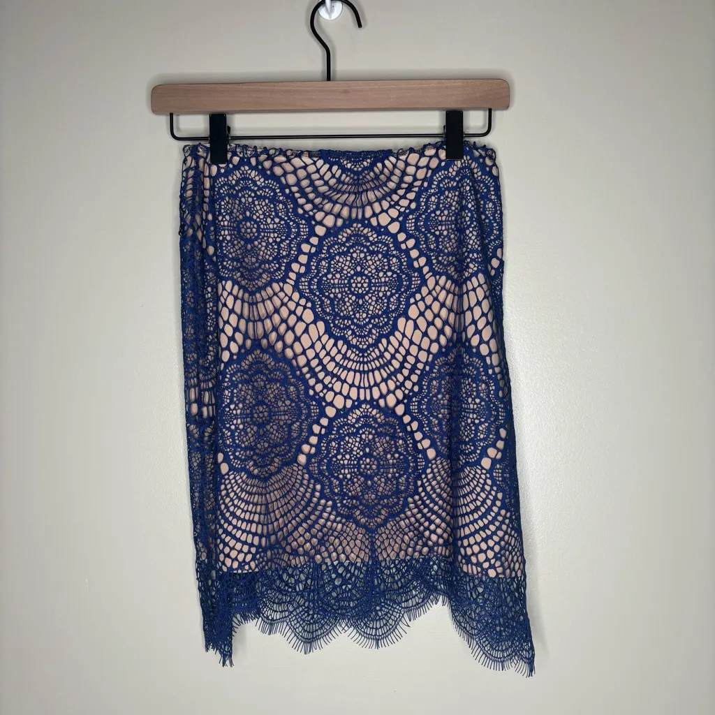 For Love & Lemons Grace Lace Crop Top & Mini Skirt 2 Piece Set - Image 10