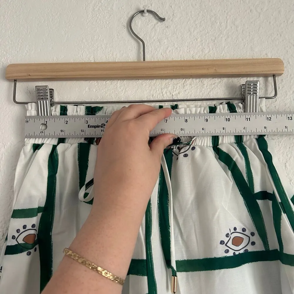 Commense Printed Button Down Shirt & Drawstring Shorts Set XS NWT - Image 6