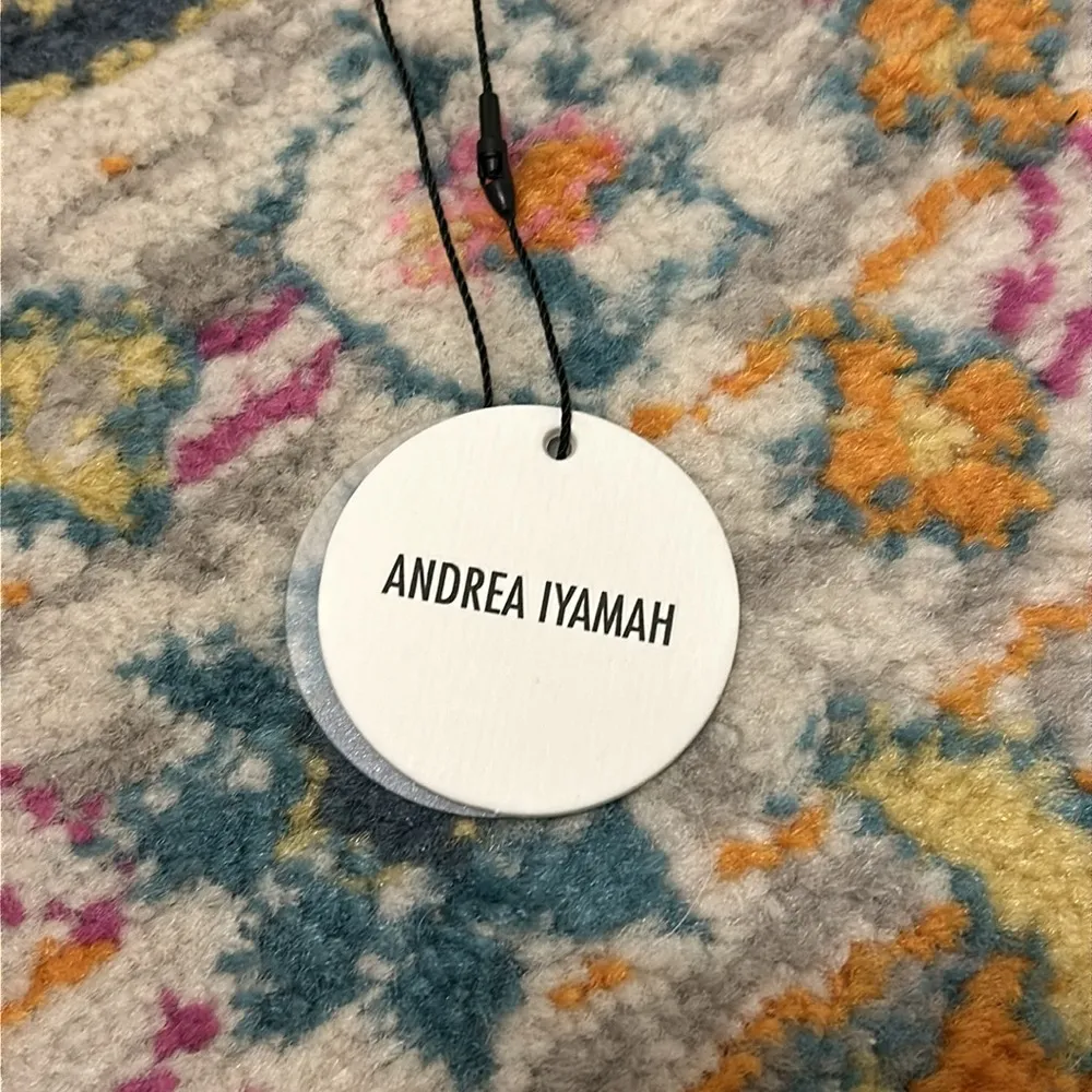 Andrea lyamah Gara Ruffle Pleated Bikini Bottom In Peach Orange NWT Size XXL - Image 6