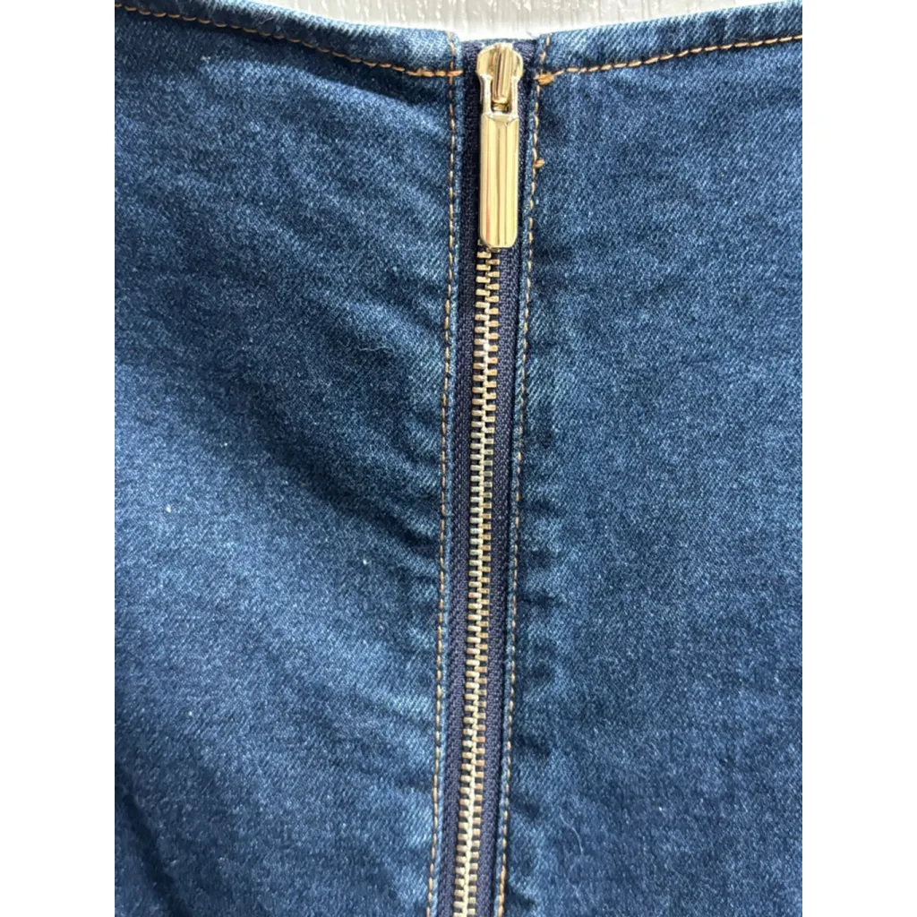 Women's Draper James Faith Love Circle Denim Mini Dress Plus Size 20 - Image 10