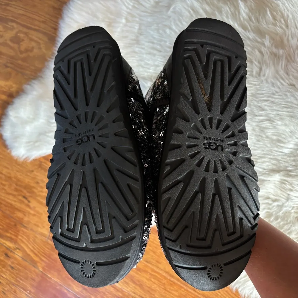 Black & Silver Sequin Classic s - Image 9