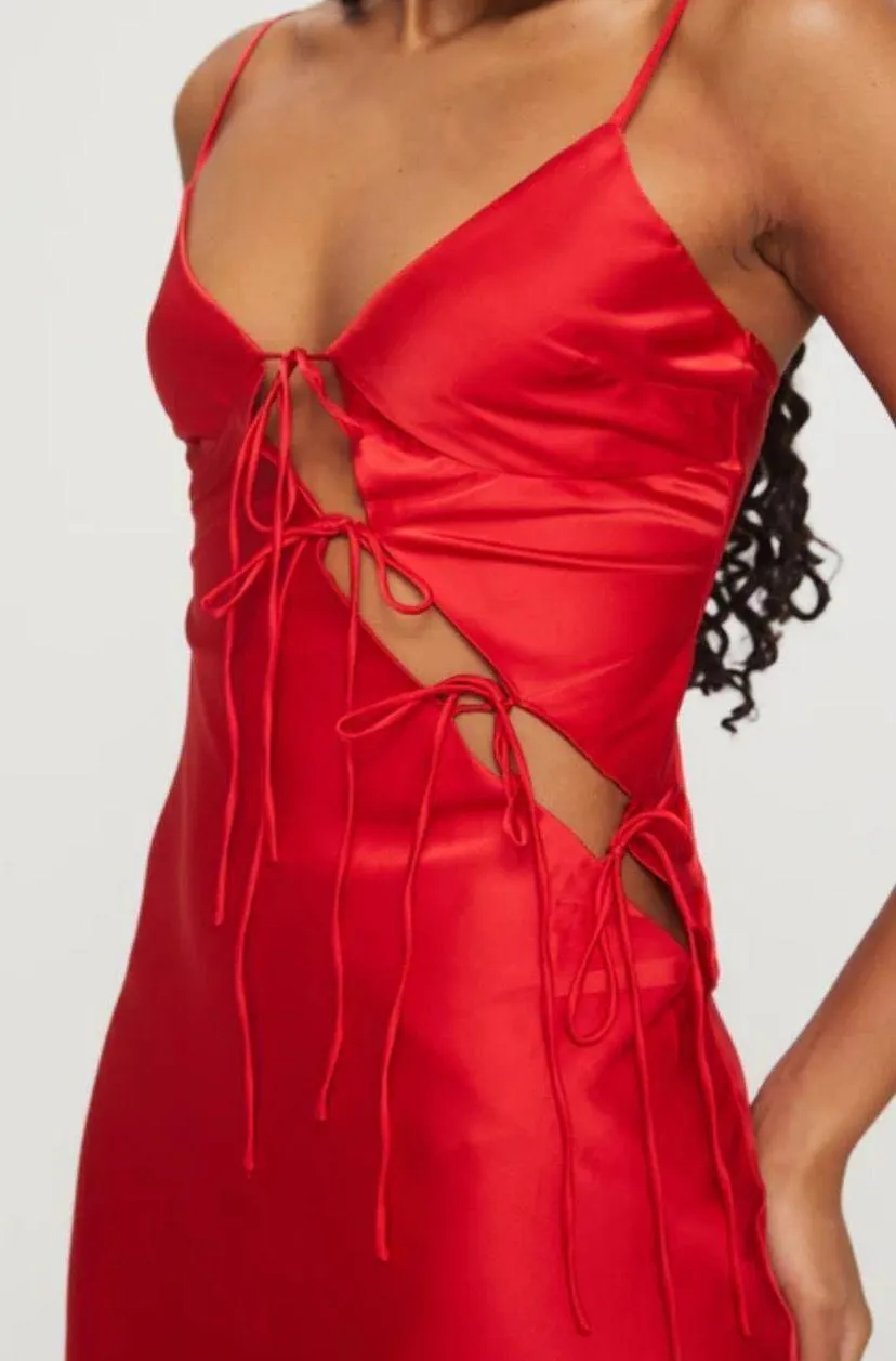 Princess Polly Dress Red Maxi - Image 2