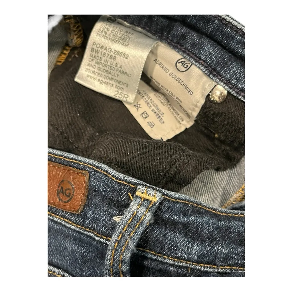 🌟 AG Adriano Goldschmied The Stilt Jeans | Size 25R | Cigarette Leg Perfection! - Image 4