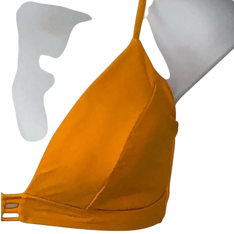 No Boundaries Dark Golden Yellow Bikini Top XL – Full Coverage, Adjustable - Image 8