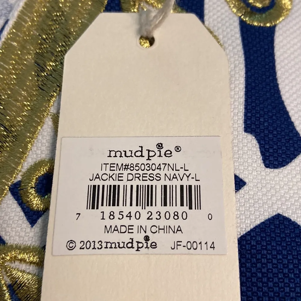 MUDPIE Jacks Dress size L length 38” bust 38” brand new with tags - Image 11