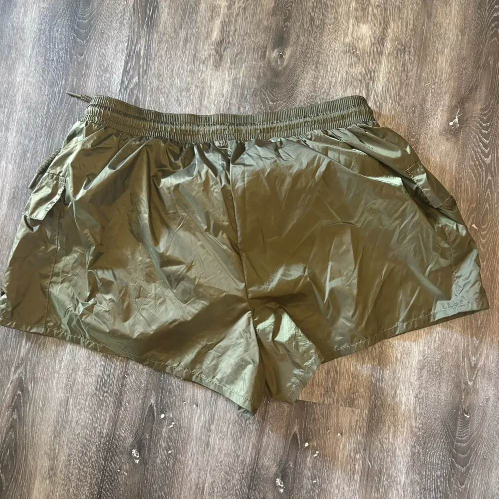 Offline Green Windbreaker Shorts - Image 3
