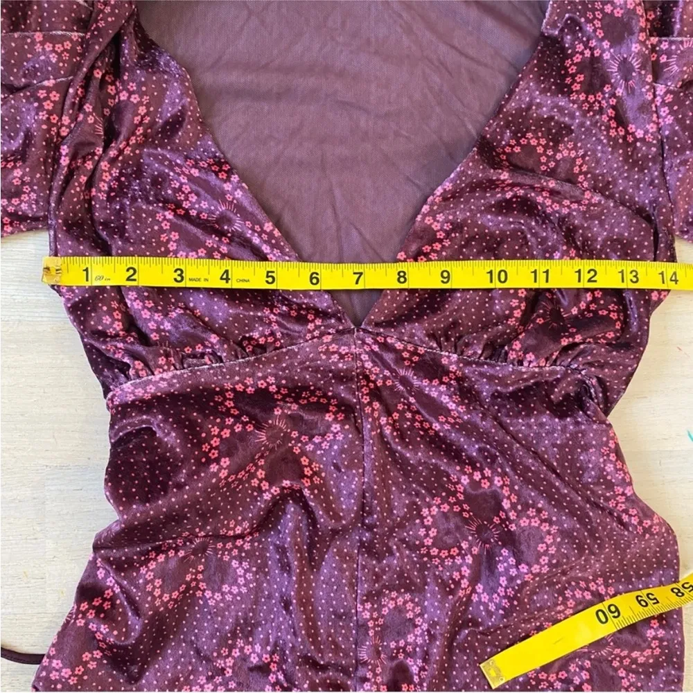 Free people beautiful jumpsuit in purple pink NWT - Image 6