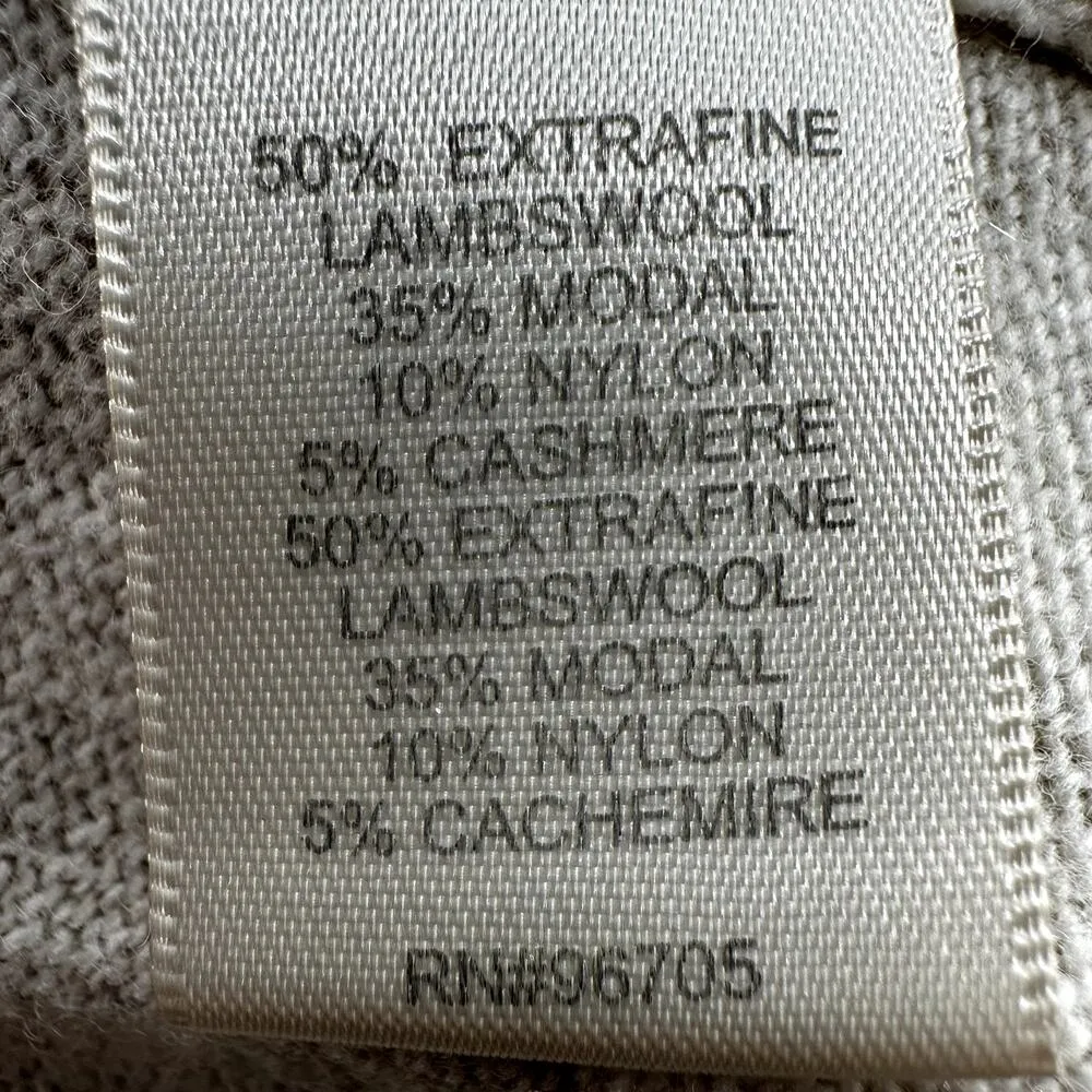 Rebecca Taylor Extrafine Lambswool Cashmere Cardigan Leopard Ruffle Button XS - Image 4