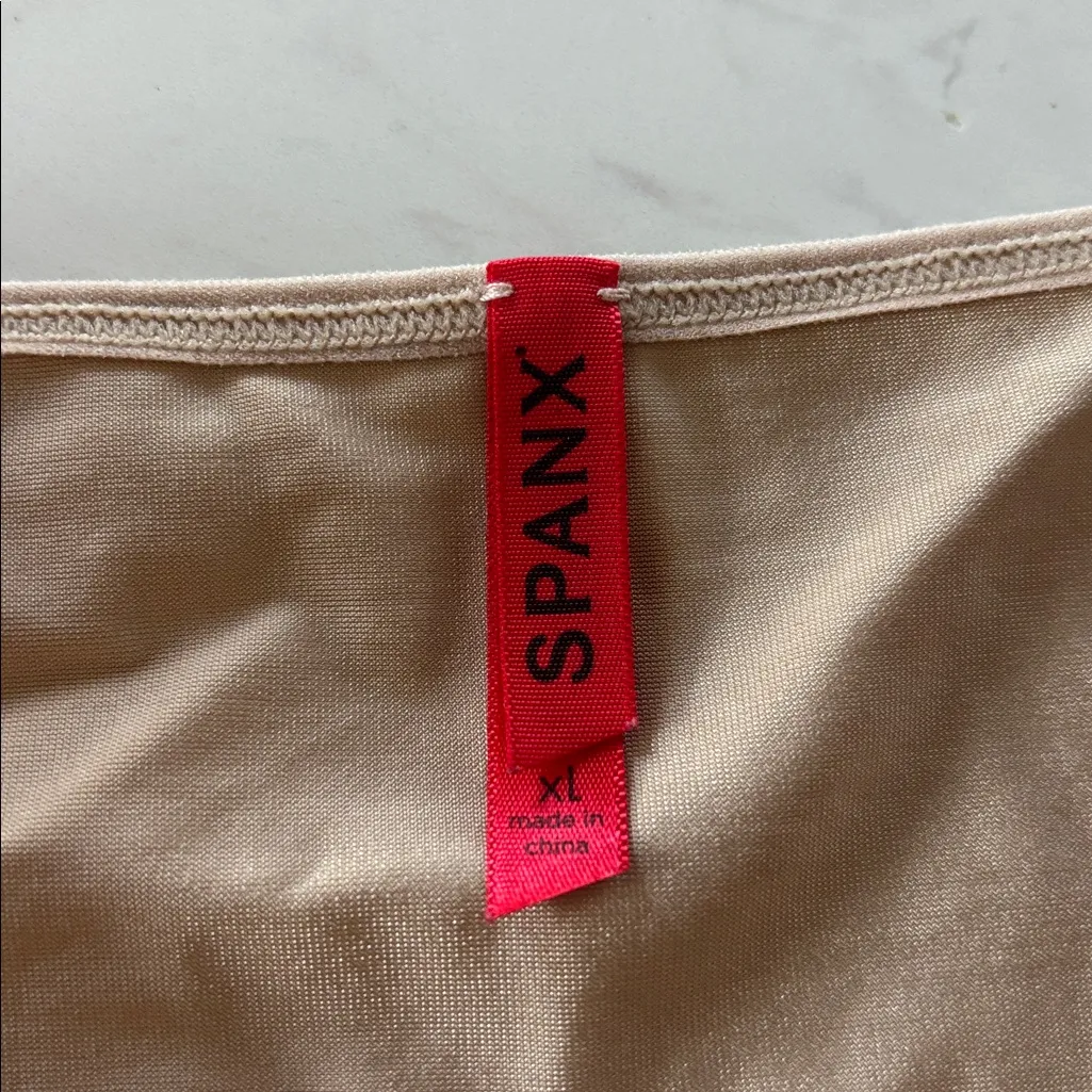 SPANX Beige A-Line Shapewear Skirt - Image 2