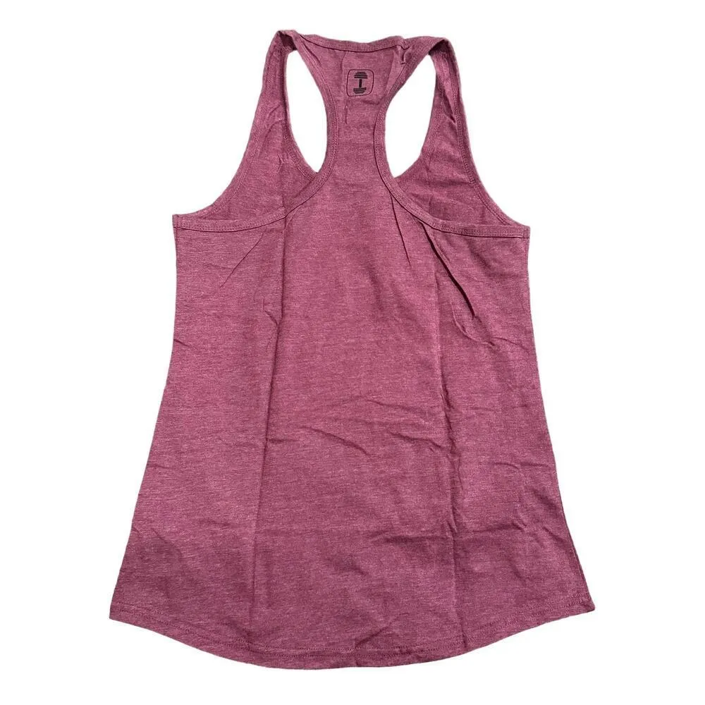 The Lift Box Women's Brick by Brick Tank Top in Burgundy, Size M​​​ Red Size M - Image 2
