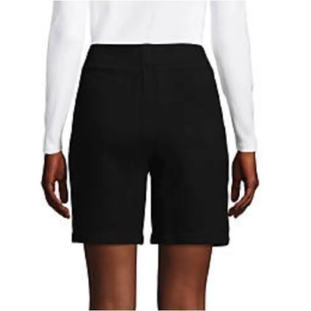 Lands End Serious Sweatshorts woman’s size Large 14/16 green NWOT - Image 8