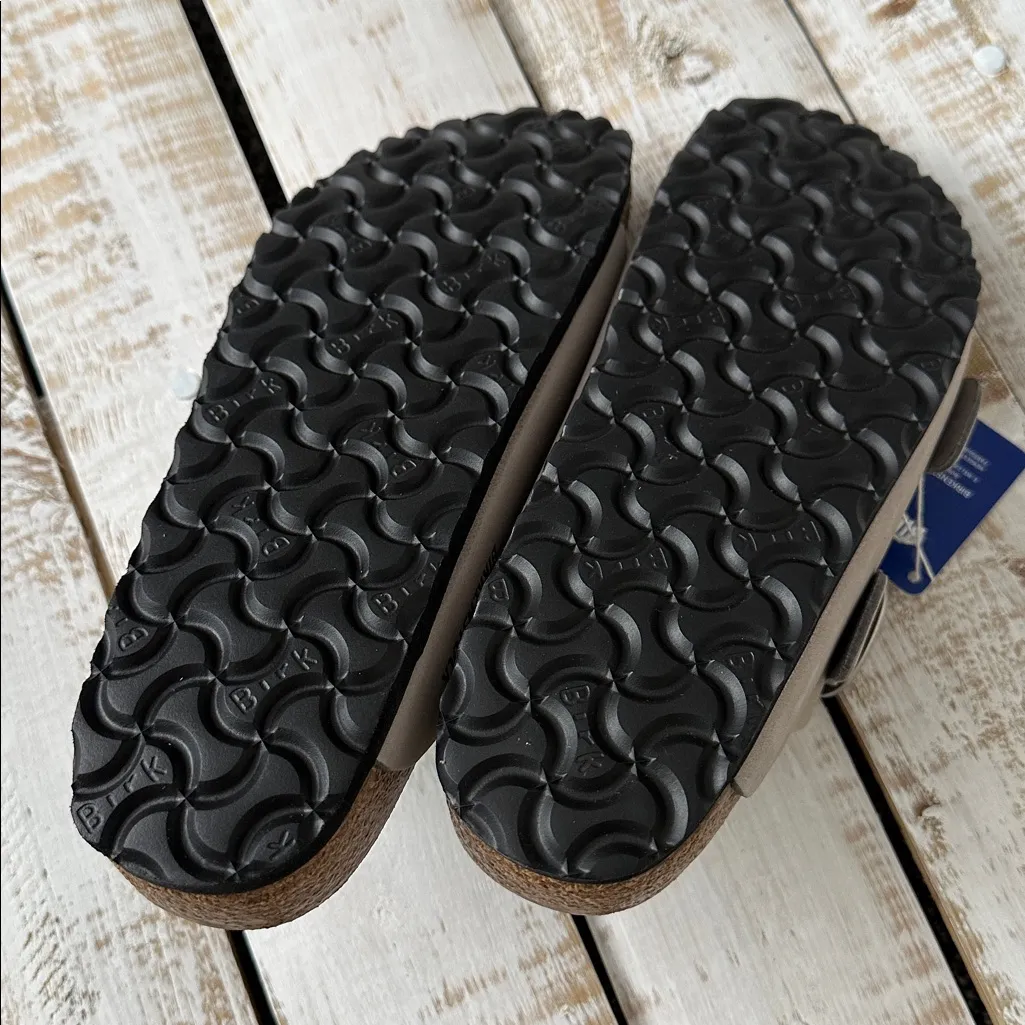 Birkenstock Women’s Arizona Big Buckle Sandal Size 39 Stone Coin New NWT - Image 6