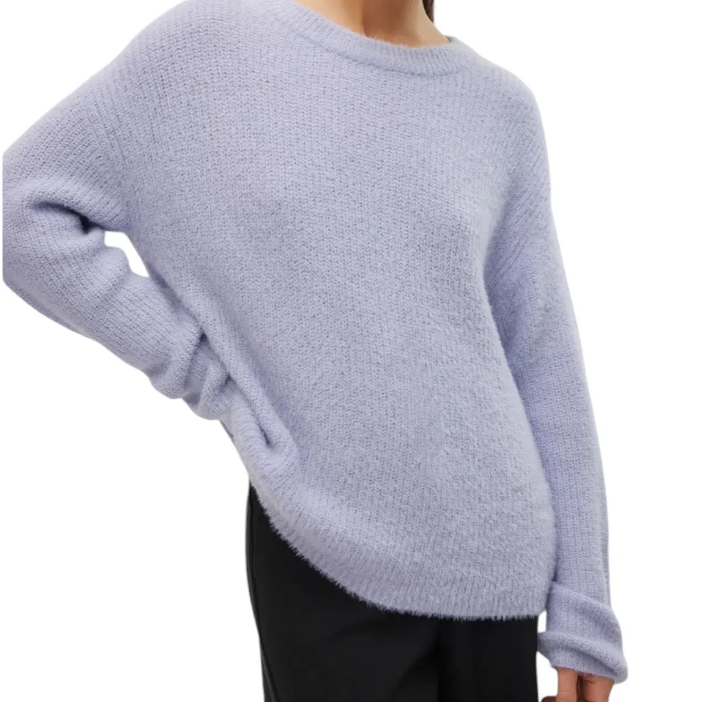 Vero Moda Eyelash Puff Sleeve Sweater - Image 5
