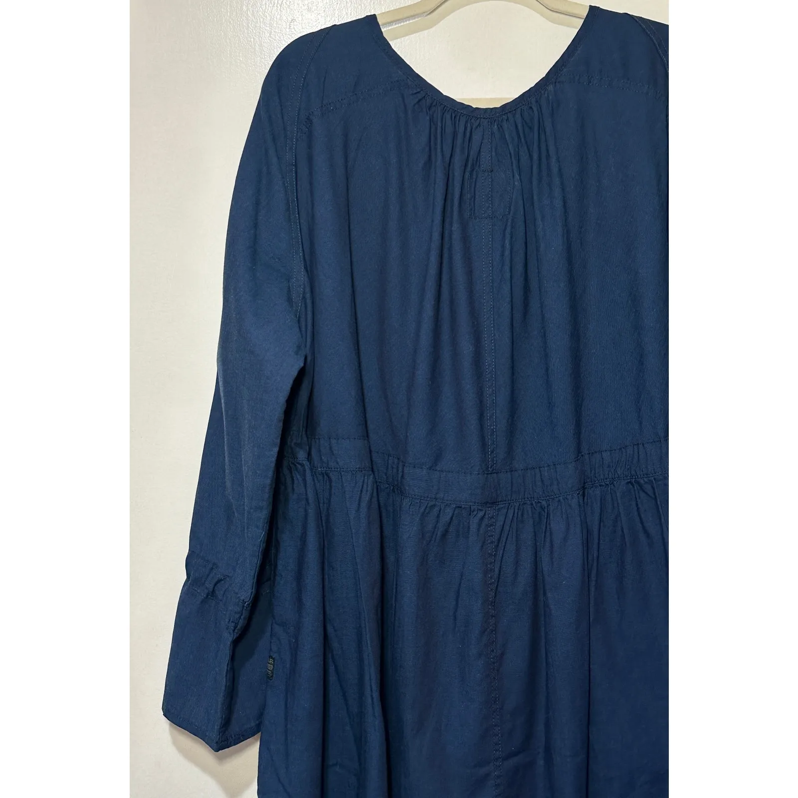 G-Star RAW Sniper Dress Rinsed Denim Blue Sz Small NWT Relaxed Loose Fit Pockets - Image 16