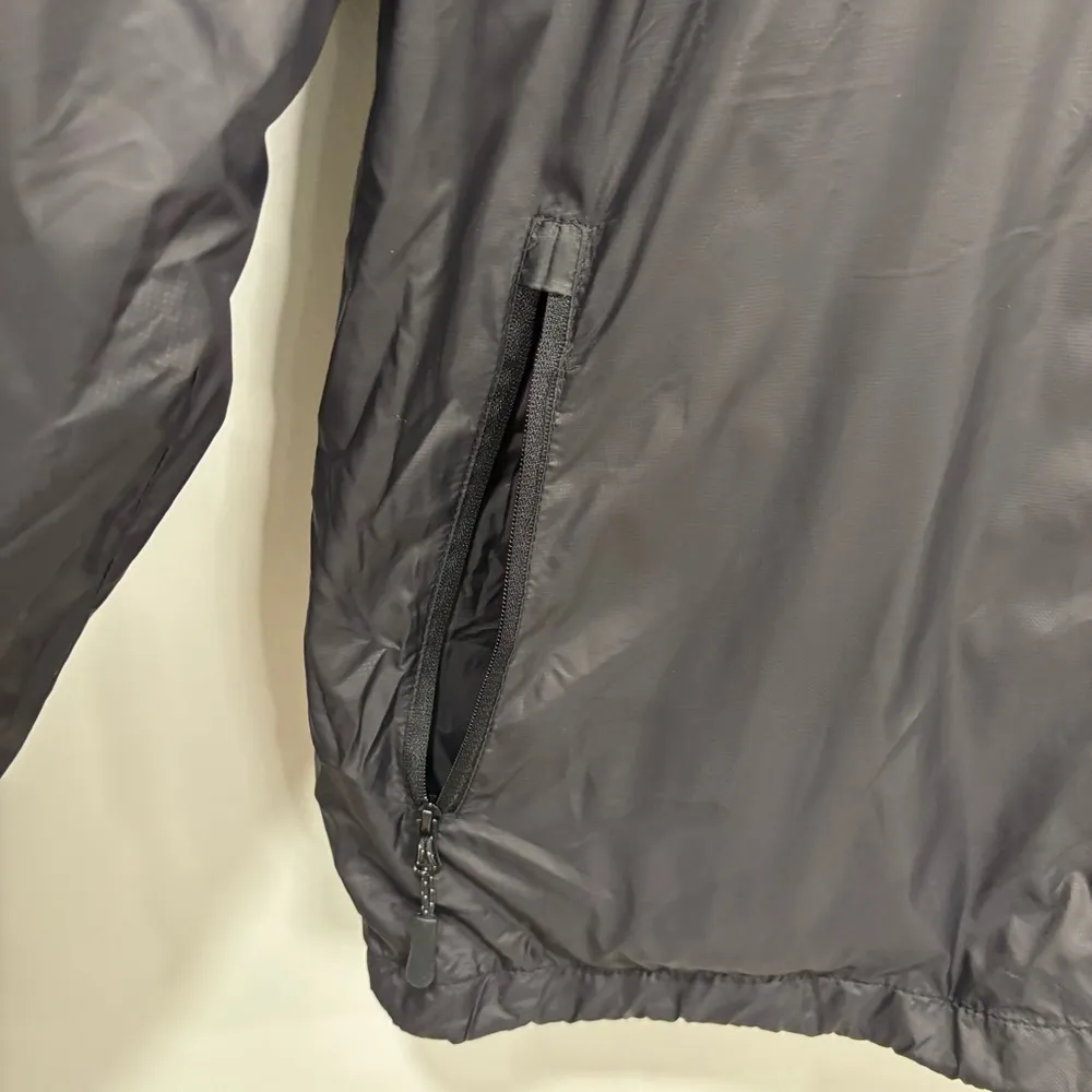 Zyia Active Lightweight Windbreaker Full Zip Black Camo Iridescent Strip Running - Image 3