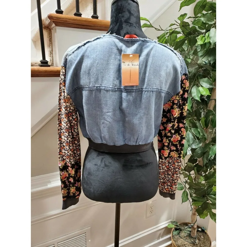 Boutique Signature Women's Blue 100% Tencel Round Neck Long Sleeve Top Size S - Image 5