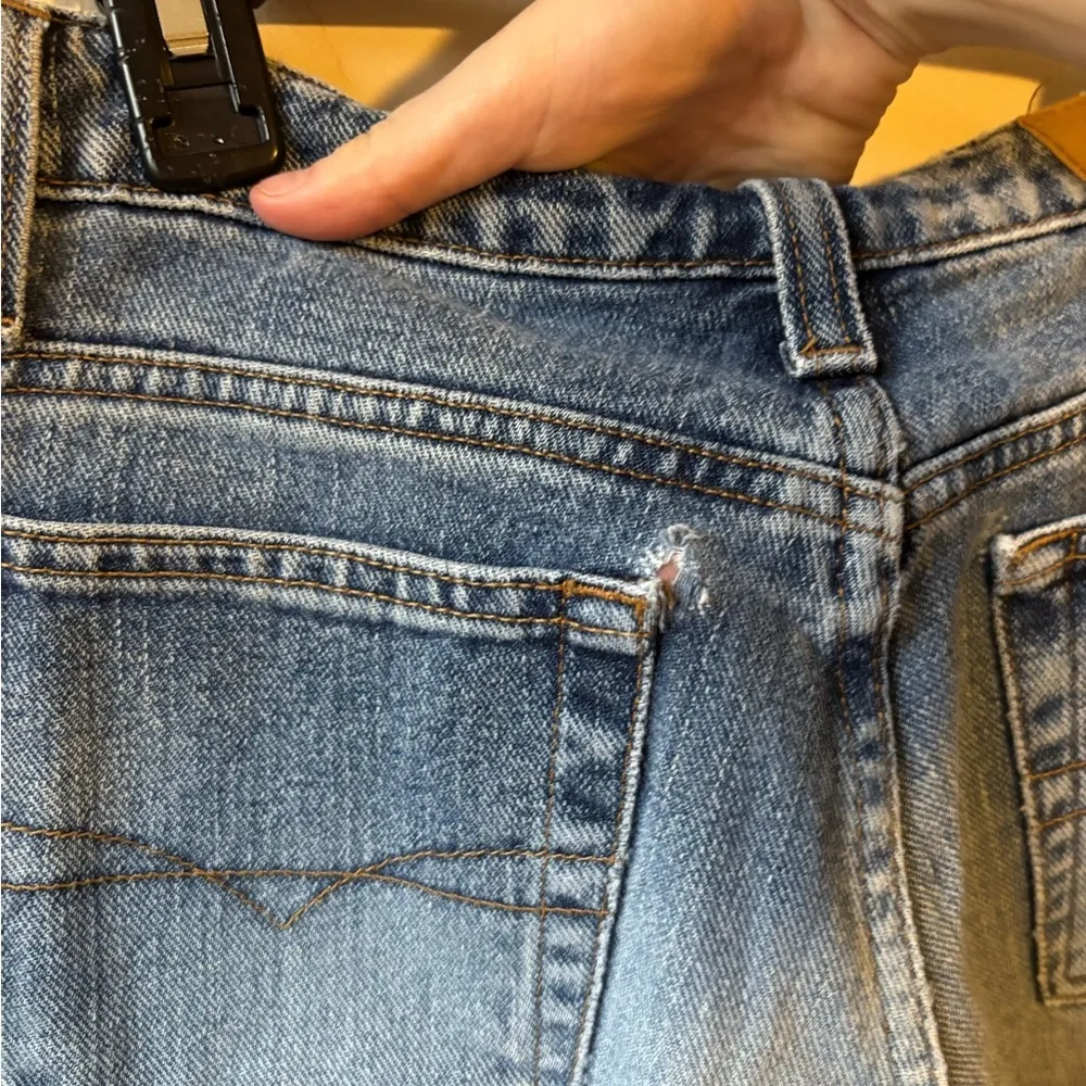 Low rise boot cut denim jeans - Image 8