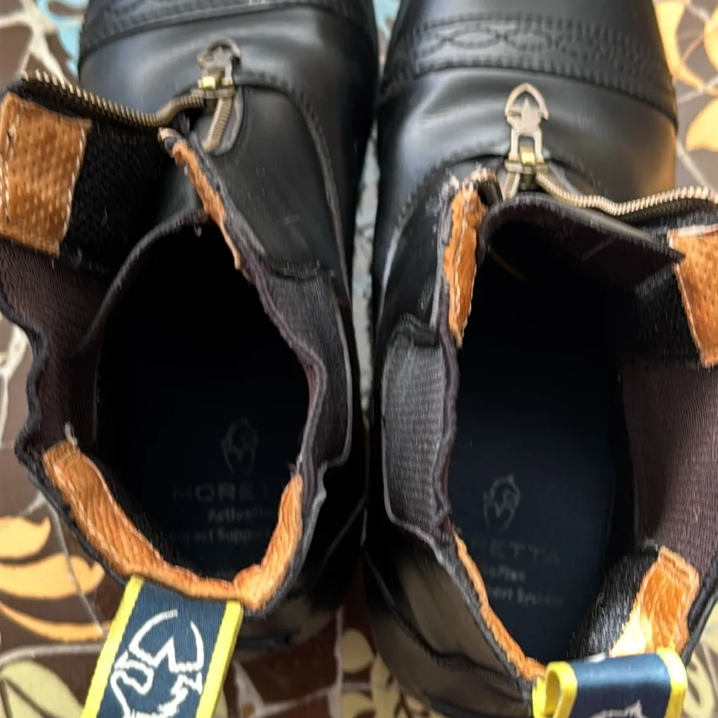 SHIRES LADIES MORETTA CLIO PADDOCK BOOT SZ: 5 Black - Image 8