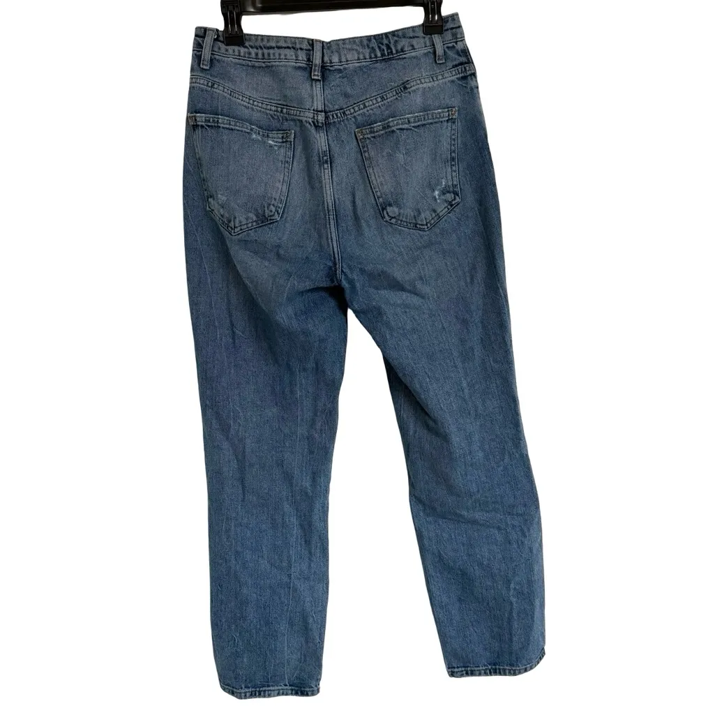 Free People We The Free Revolve Dakota Straight Leg High Waist Jean Pants 28 - Image 6