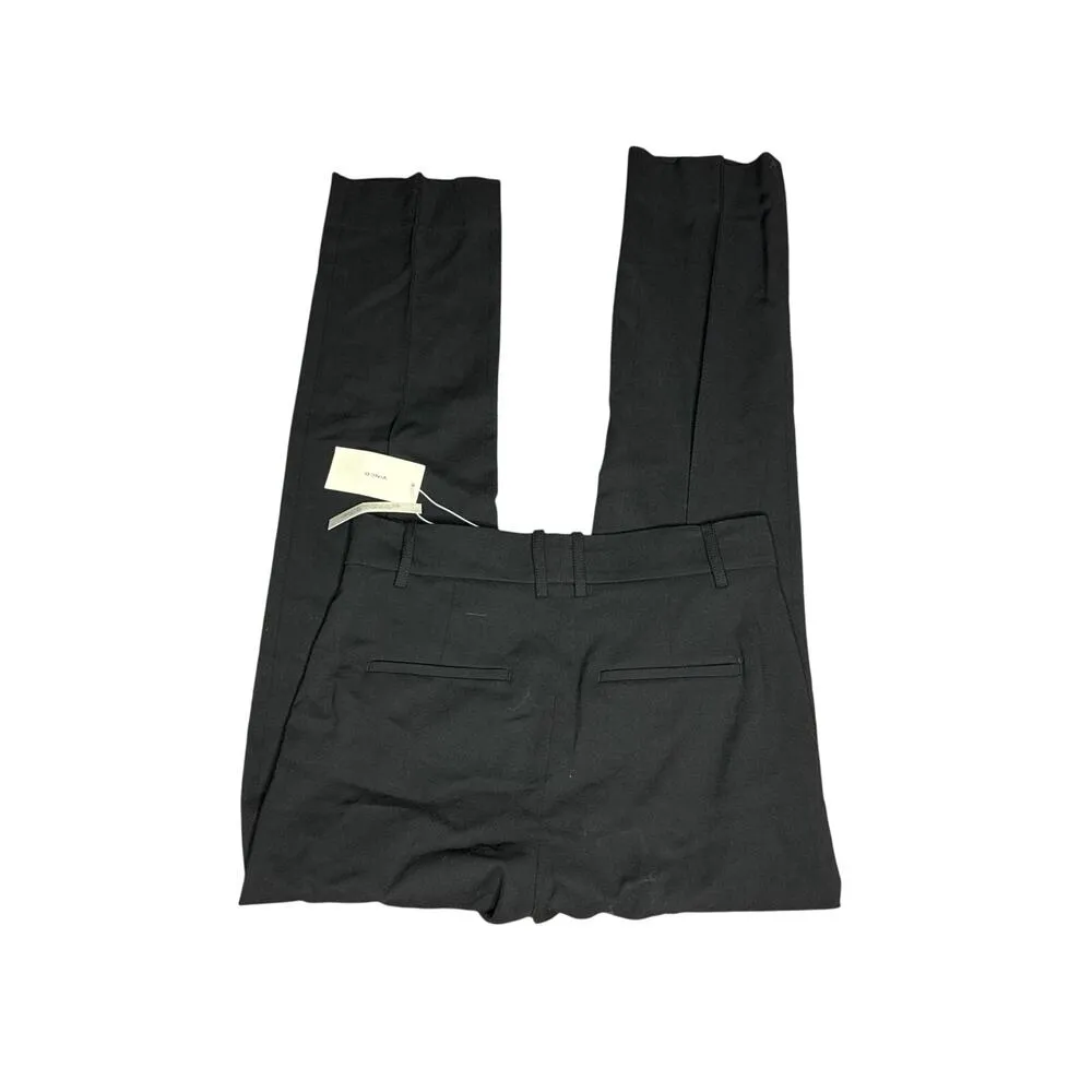 Vince Women’s Slacks Size 4 Black Pleated Straight Pants NWT Style V691821738 - Image 5