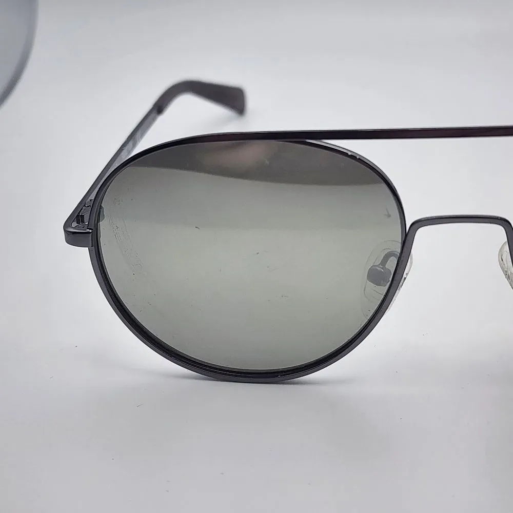 Reaction Kenneth Cole Gray Aviator Sunglasses - Image 5